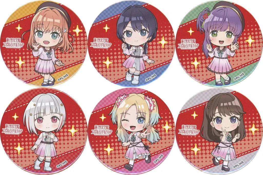 全6種セット 「異次元フェス アイドルマスター★・ラブライブ!歌合戦 イベント公式トレーディング缶バッジ ラブライブ!蓮ノ空女学院スクールアイドルクラブ ver.」