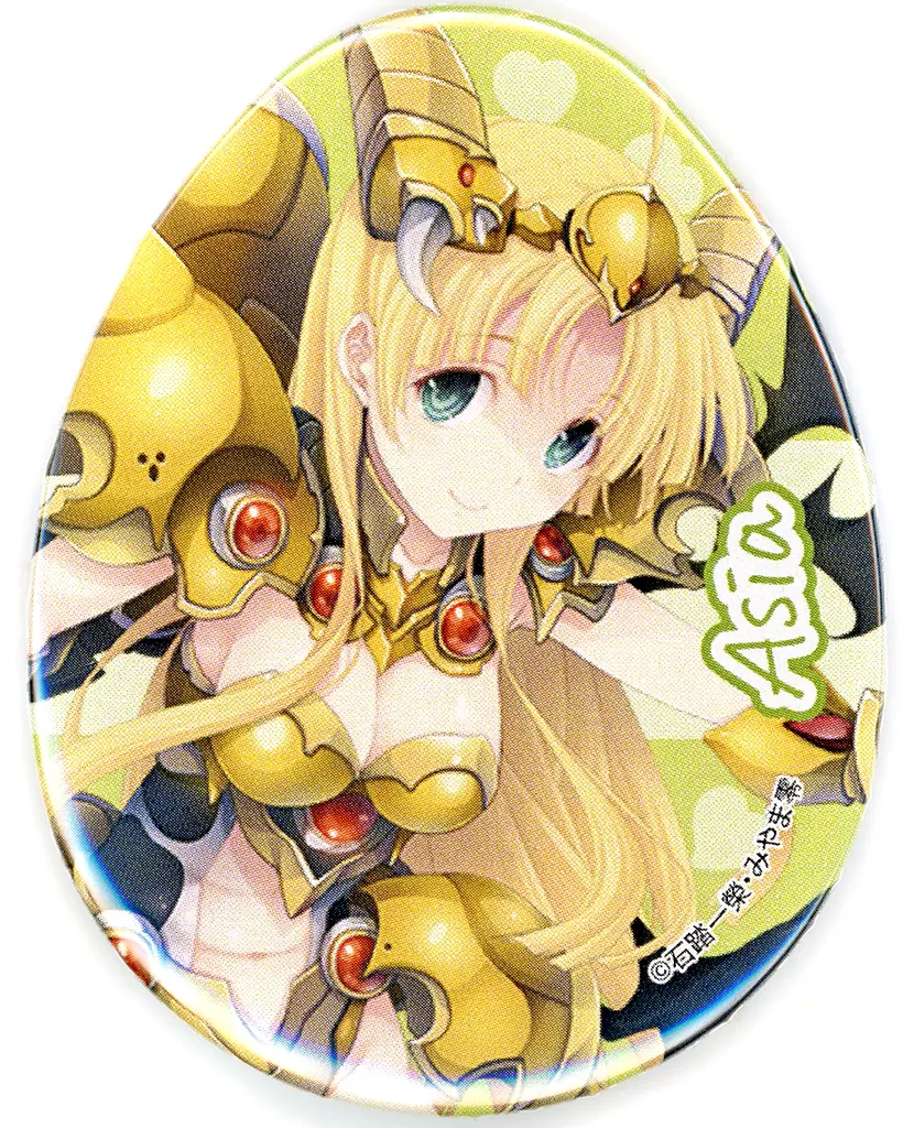 ハイスクールD✕D　15th　くじ引き堂　D賞　Oh!パイ缶バッジ 駿河屋 -<中古>アーシア・アルジェント Oh!パイ缶バッジ 「くじ引き堂