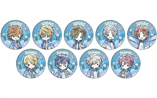 全9種セット 「缶バッジ TSUKIPRO THE ANIMATION 2 03.夏ver. グラフアートイラスト」