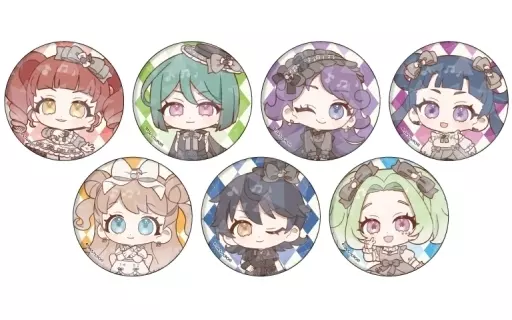 キラッとプリ☆チャン　カメラサインシリーズ5　ホログラム缶バッジ　全７種 ホログラム缶バッジ(57mm)「プリティーシリーズ」01/コーデアレンジver
