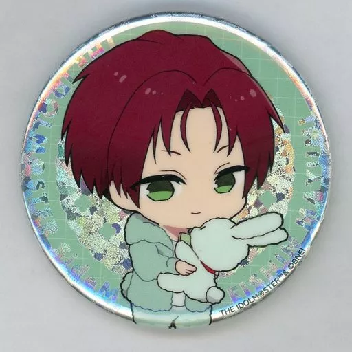 眉見鋭心 「アイドルマスター SideM Spring Rabbits トレーディングホログラムデフォルメ缶バッジB」