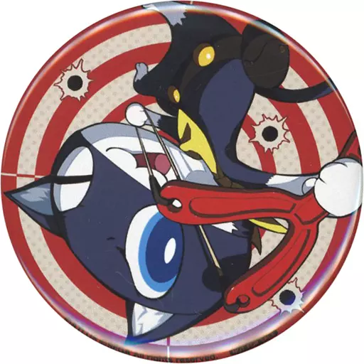 モルガナ 缶バッジ40個 mofusand ジャガード織缶バッジ(サメにゃん) | mofusandもふもふマーケット