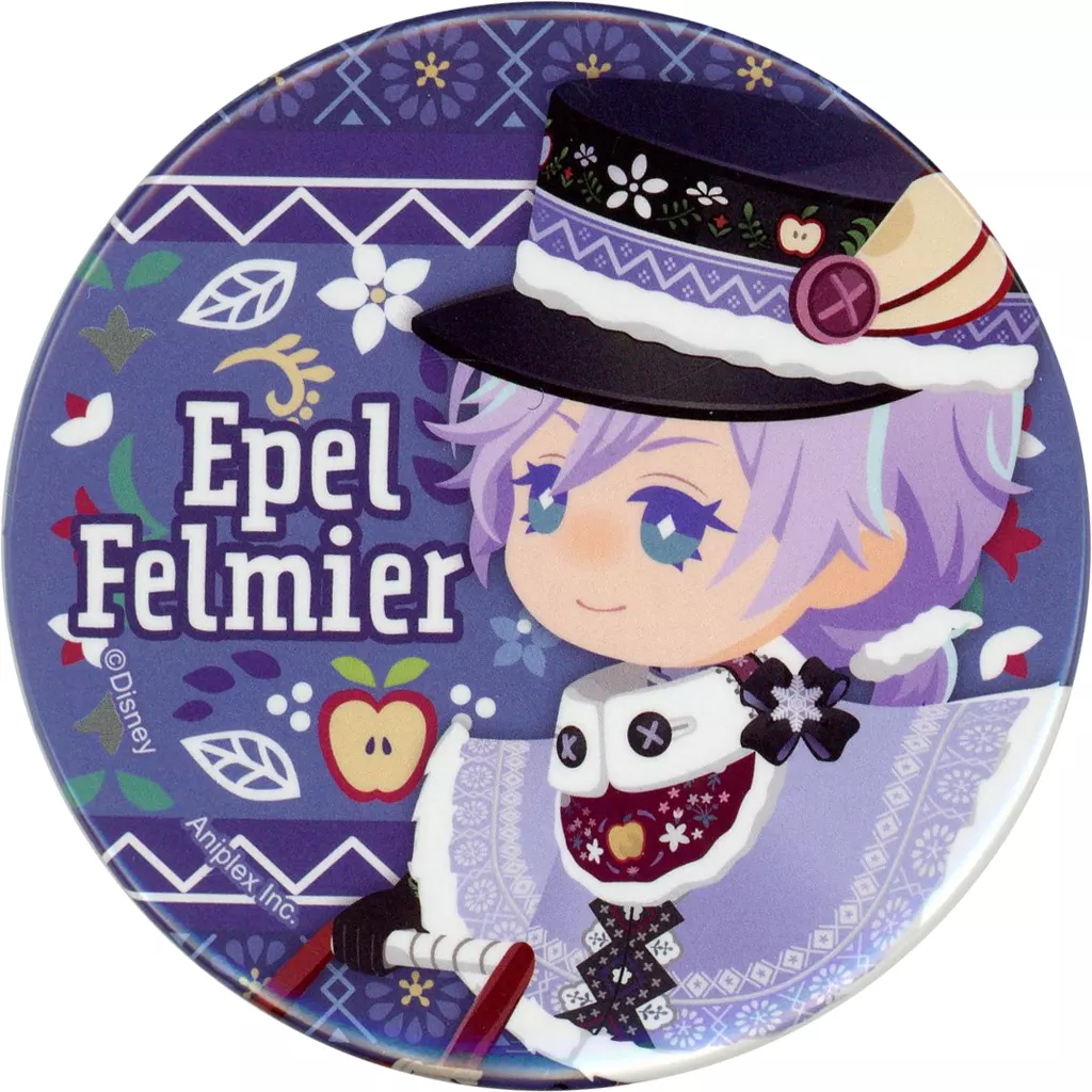 バッジ・ピンズ　エペル・フェルミエ 「ディズニー ツイステッドワンダーランド展 ヴィランズから生まれた世界 缶バッジコレクション＜イベント衣装 ver.＞ vol.2」