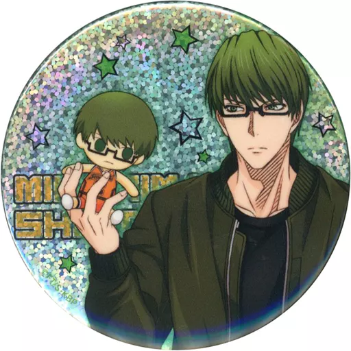 緑間真太郎 缶バッジ 黒子のバスケ 黒バス 緑間真太郎 缶バッジ 有楽町マルイ キャラポップ