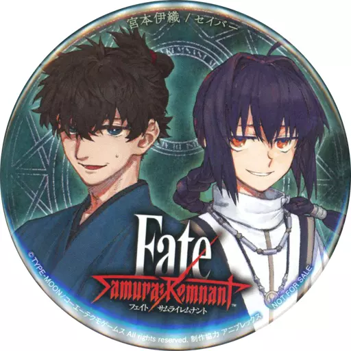 【シークレット】 オリジナル缶バッジ 「Fate/Samurai Remnant」 東京ゲームショウ2023試遊特典