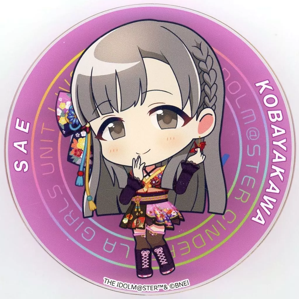 小早川紗枝(ConnecTrip! ver.) 公式プロデュースバッジ 「アイドルマスター シンデレラガールズ」