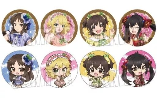 全8種セット 「アイドルマスター シンデレラガールズ U149 トレーディング缶バッジ SWEETSドレスver.」