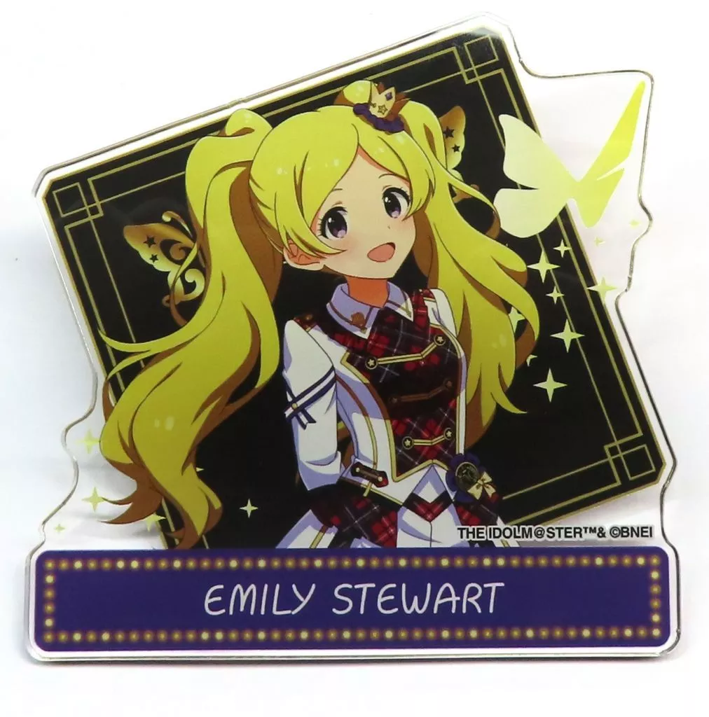 エミリースチュアート(10th Act-4 Ver.) 公式プロデュースバッジ 「アイドルマスター ミリオンライブ!」