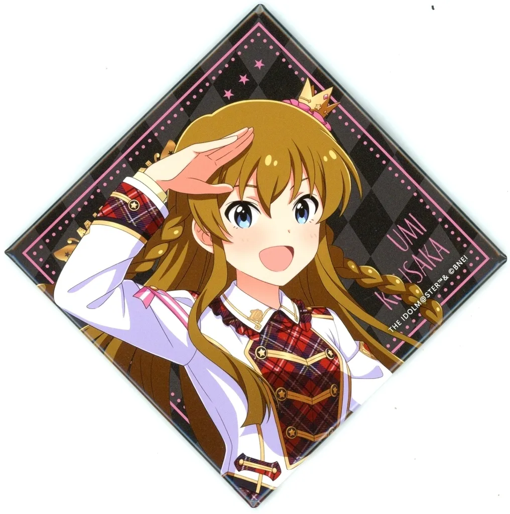 高坂海美(10th Act-4 Ver.) 公式ビッグスクエア缶バッジ 「アイドルマスター ミリオンライブ!」