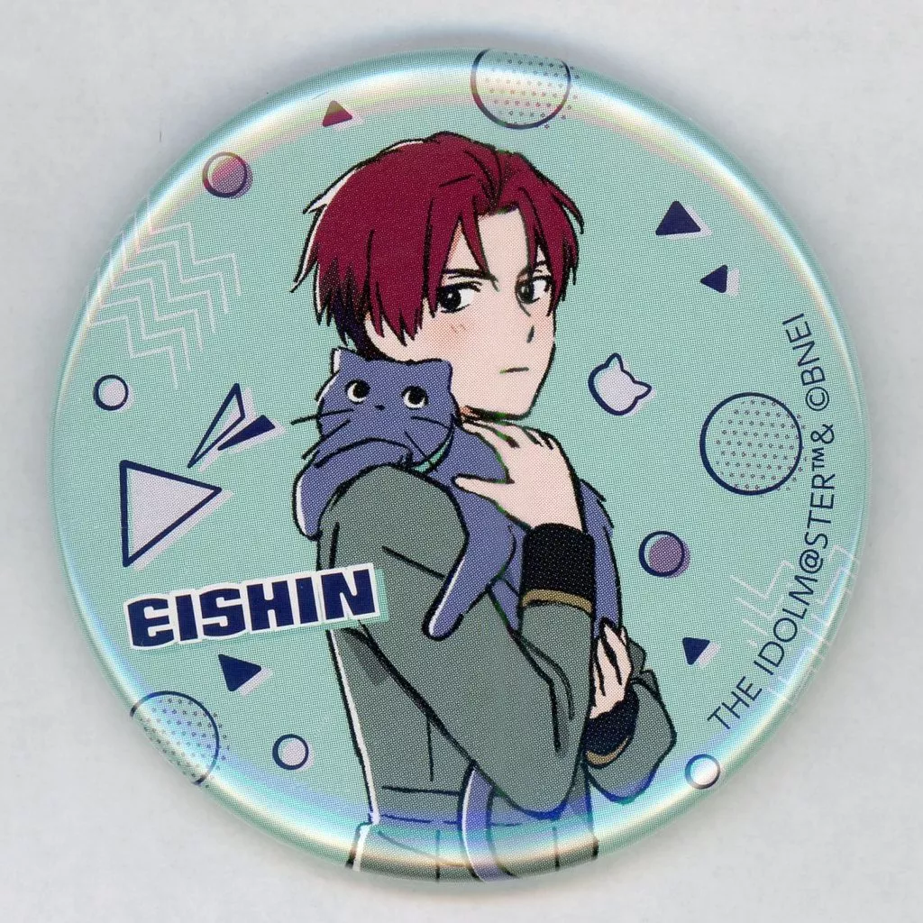 眉見鋭心 缶バッジ Illustration by めばち 「アイドルマスター SideM」
