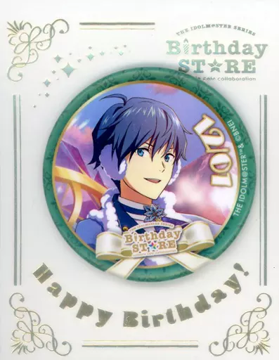 天峰秀 「THE IDOLM＠STER SERIES Birthday STORE～December～ トレーディングBirthd＠y缶バッジ ～December ver.～ グループ1」