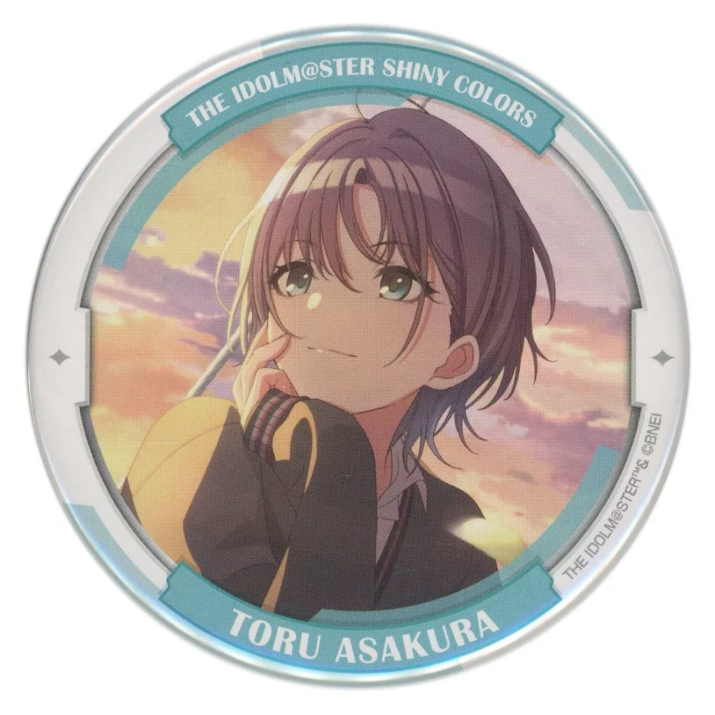 浅倉透(がんばれ! ノロマ号) 缶バッジ 「アイドルマスター シャイニーカラーズ」 オフィシャルショップ抽選くじ C賞