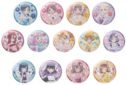 バッジ・ピンズ　フルコンプリートセット ドレスアップシリーズ 缶バッジ 「プリキュアオールスターズ」