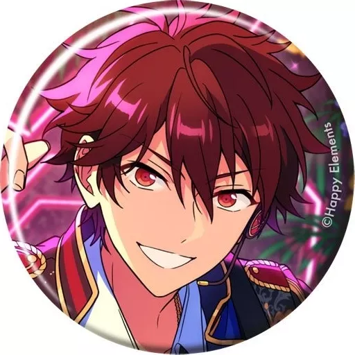 H*様 守沢千秋 フィーチャー2 缶バッジ グッズ-バッチ】あんさんぶるスターズ！！ フィーチャースカウト2缶