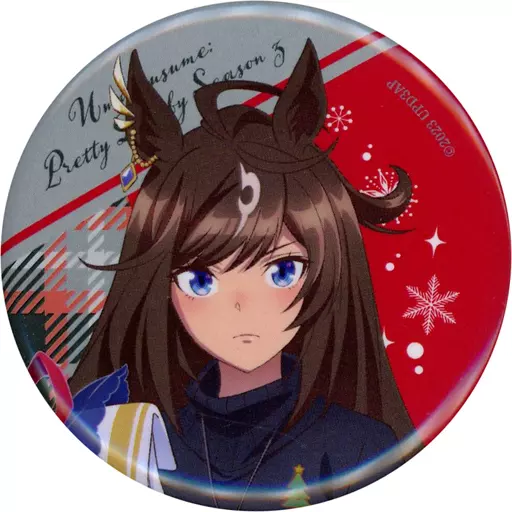 ドゥラメンテ 「ウマ娘 プリティーダービー Season 3 POP UP SHOP in マルイ トレーディング缶バッジ Christmas gift ver.」