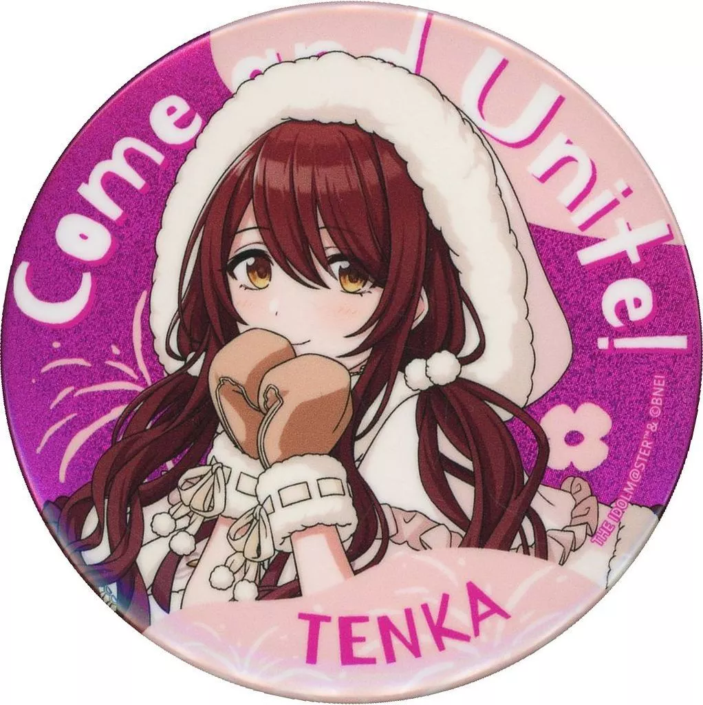 大崎甜花 公式φ75mmグリッター缶バッジ 「THE IDOLM＠STER SHINY COLORS 6thLIVE TOUR」