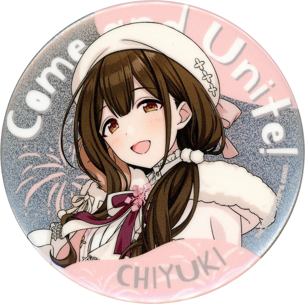 桑山千雪 公式φ75mmグリッター缶バッジ 「THE IDOLM＠STER SHINY COLORS 6thLIVE TOUR」
