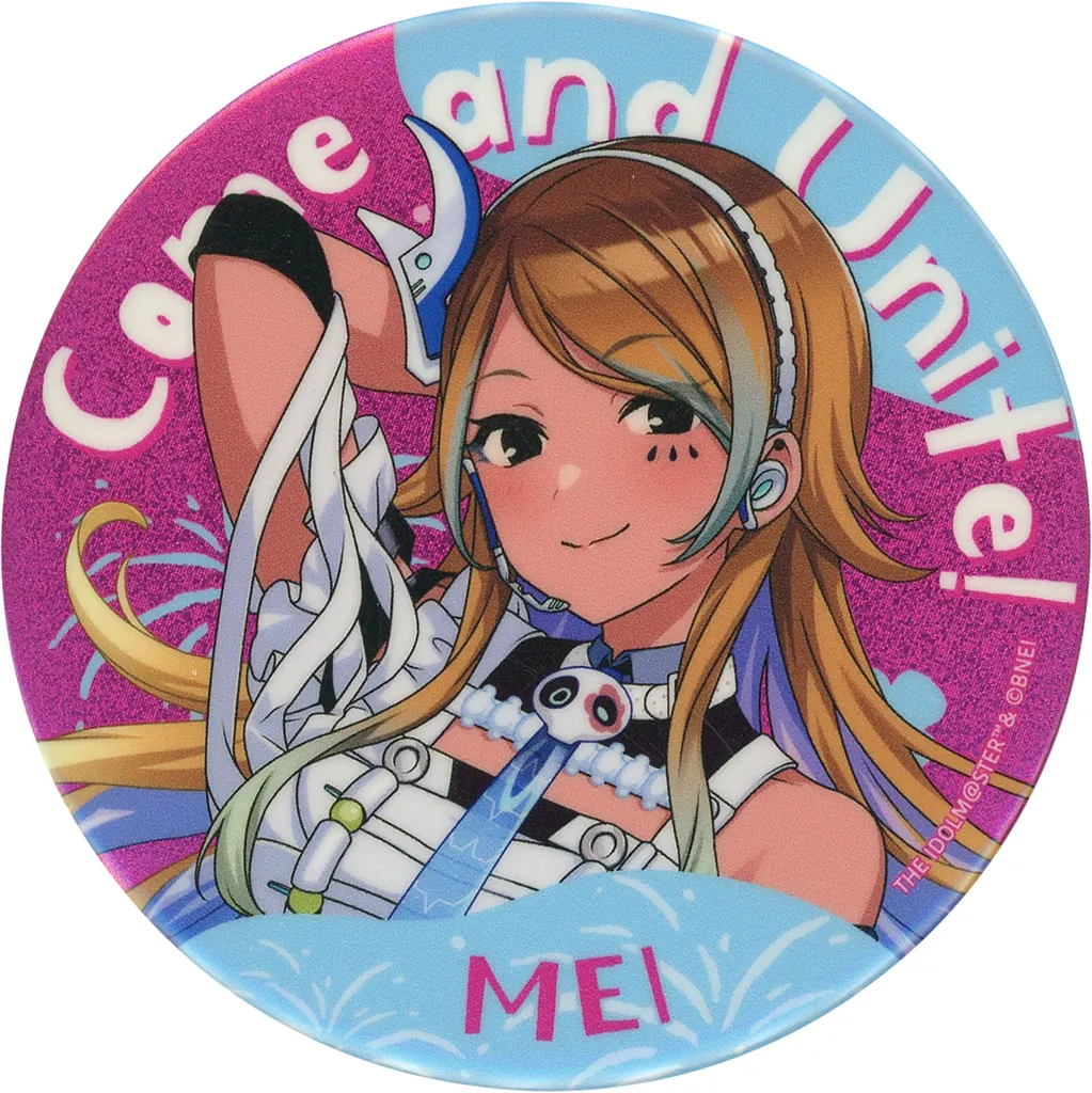 和泉愛依 公式φ75mmグリッター缶バッジ 「THE IDOLM＠STER SHINY COLORS 6thLIVE TOUR」
