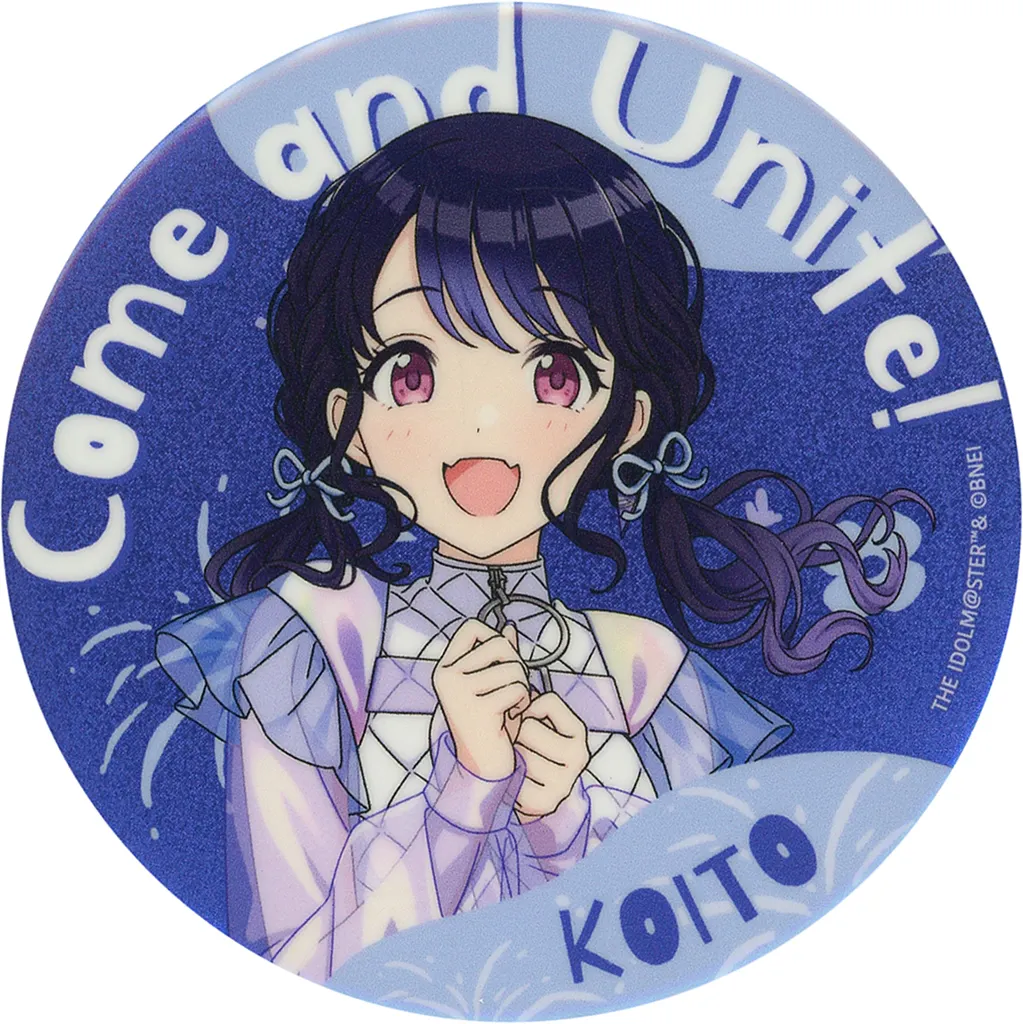 福丸小糸 公式φ75mmグリッター缶バッジ 「THE IDOLM＠STER SHINY COLORS 6thLIVE TOUR」