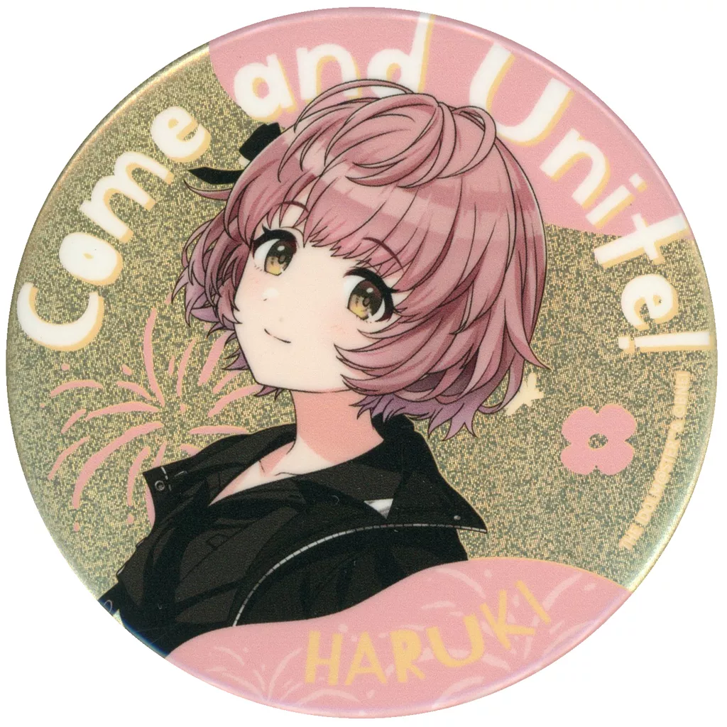 郁田はるき 公式φ75mmグリッター缶バッジ 「THE IDOLM＠STER SHINY COLORS 6thLIVE TOUR」