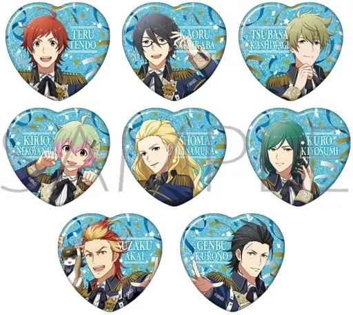 全8種セット 「アイドルマスター SideM Mフェス2024 part1 キャラバッジコレクション BOX1」
