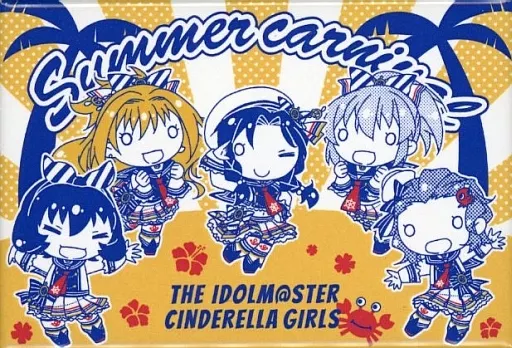 [単品] 集合 C94会場限定特典缶バッジ 「C94 アイドルマスター シンデレラガールズ ちまドル サマプリセット」