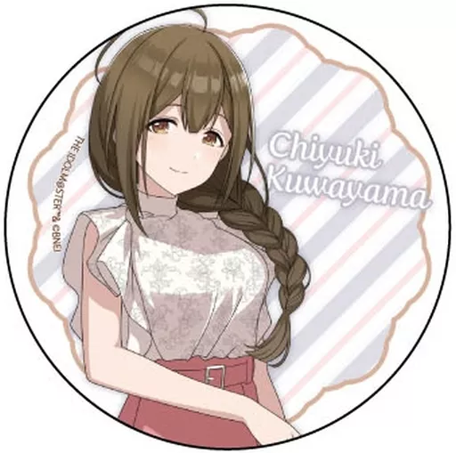 桑山千雪(バストアップ) 「缶バッジ アイドルマスター シャイニーカラーズ 02.描き下ろしイラスト」