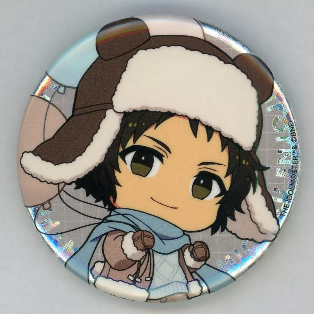 円城寺道流 「アイドルマスター SideM ポップアップストア Winter Bears トレーディングホログラムデフォルメ缶バッジA」