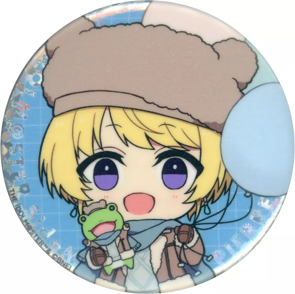 ピエール 「アイドルマスター SideM ポップアップストア Winter Bears トレーディングホログラムデフォルメ缶バッジA」