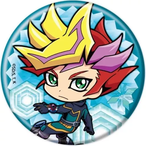 駿河屋 -<中古>Playmaker 「遊☆戯☆王VRAINS 缶バッジ 08.ミニキャラ