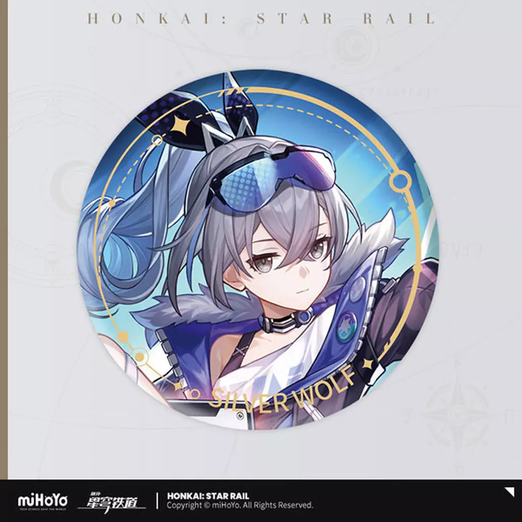 銀狼 キャラ立絵シリーズ 缶バッジ 「崩壊:スターレイル」