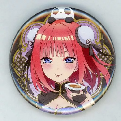 五等分の花嫁 中野二乃 あつあつ中華 缶バッジ 40個 駿河屋 -<中古>中野二乃(あつあつ?中華料理店) 「きゃらっとくじ発売5