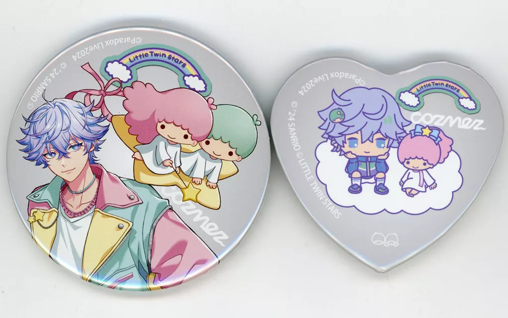 矢戸乃上那由汰 サンリオ 缶バッジ Paradox Live パラライ サンリオ 缶バッジ 矢戸乃上那由汰 sanrio
