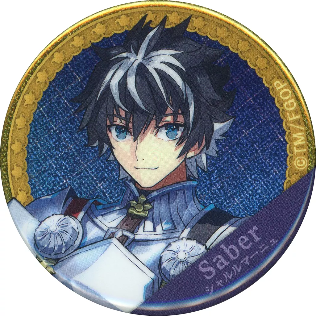 FGO Fate/GrandOrder ガチャメイト 缶バッジ シャルルマーニュ 駿河屋 -<中古>セイバー/シャルルマーニュ 「ガチャメイト Fate/Grand