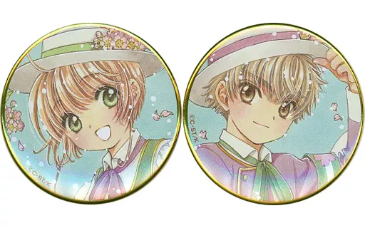 カードキャプターさくら25 缶バッジ　李小狼 カードキャプターさくら 切り絵シリーズ 和紙缶バッジ 李小狼(りしゃお