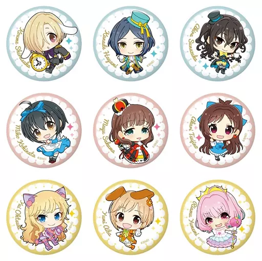 集合 缶バッジ9個セット 「アイドルマスター シンデレラガールズ」 ローソン・Loppi・HMV限定