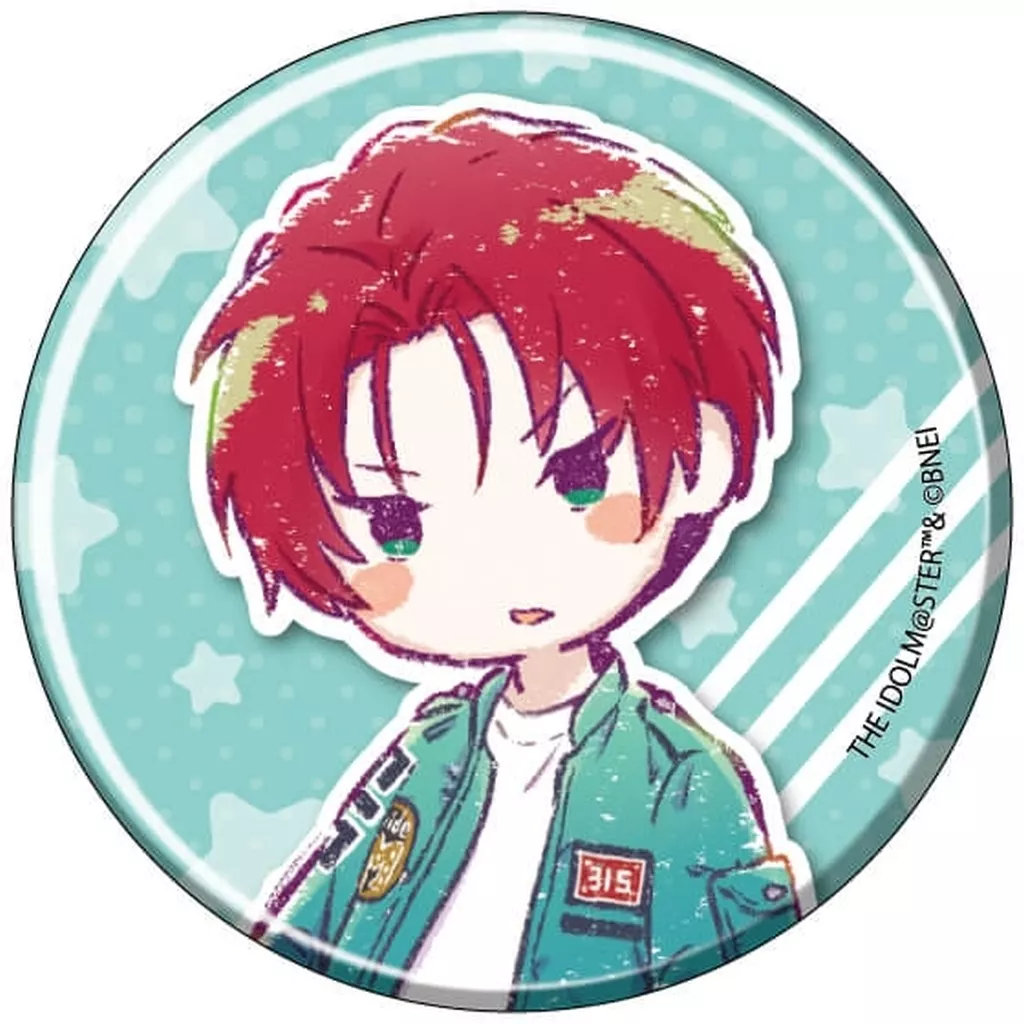 眉見鋭心 「アイドルマスター SideM 缶バッジ 15.グラフアートイラスト」