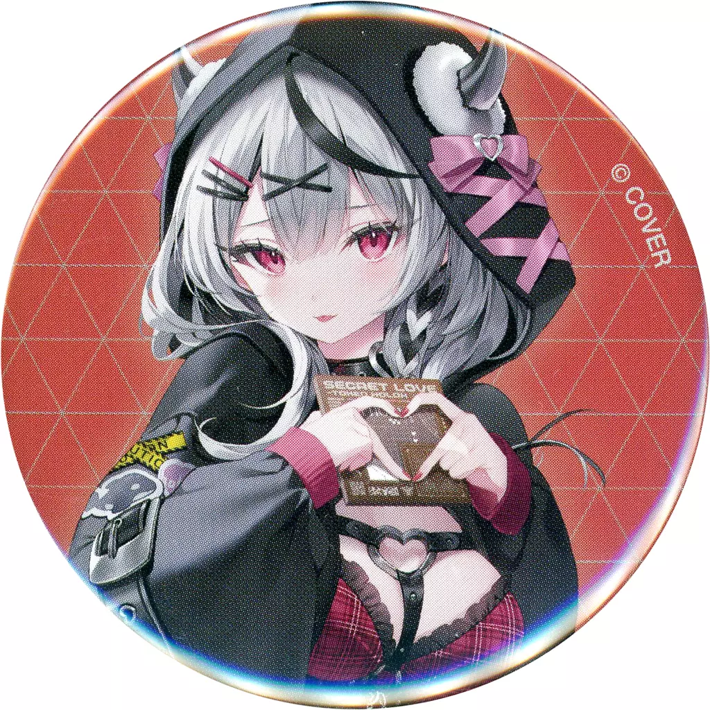 沙花叉クロヱ 缶バッジ Secret Love-Token holoX 「バーチャルYoutuber ホロライブ」