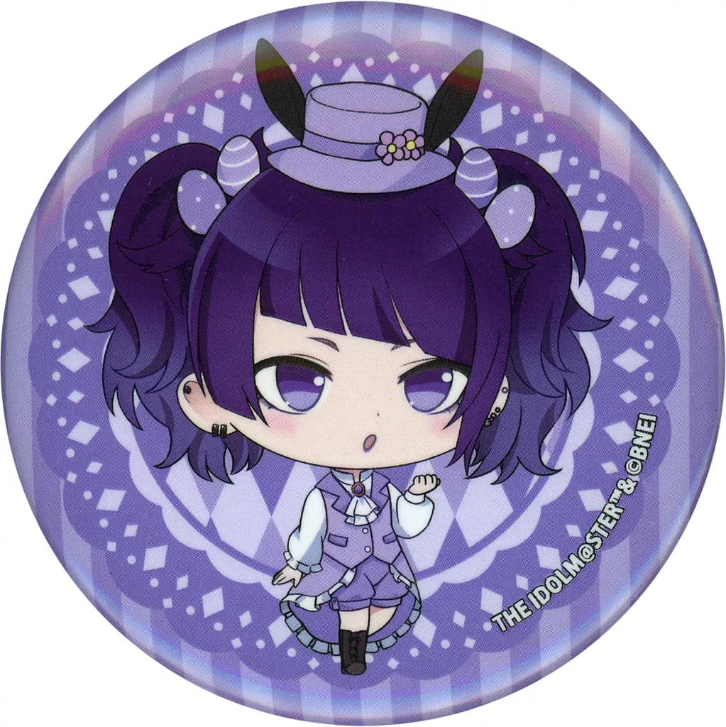田中摩美々 「アイドルマスター シャイニーカラーズ×SMILE BASE CAFE 第二弾 Spring Rabbit Party ランダム缶バッジ BOX B」