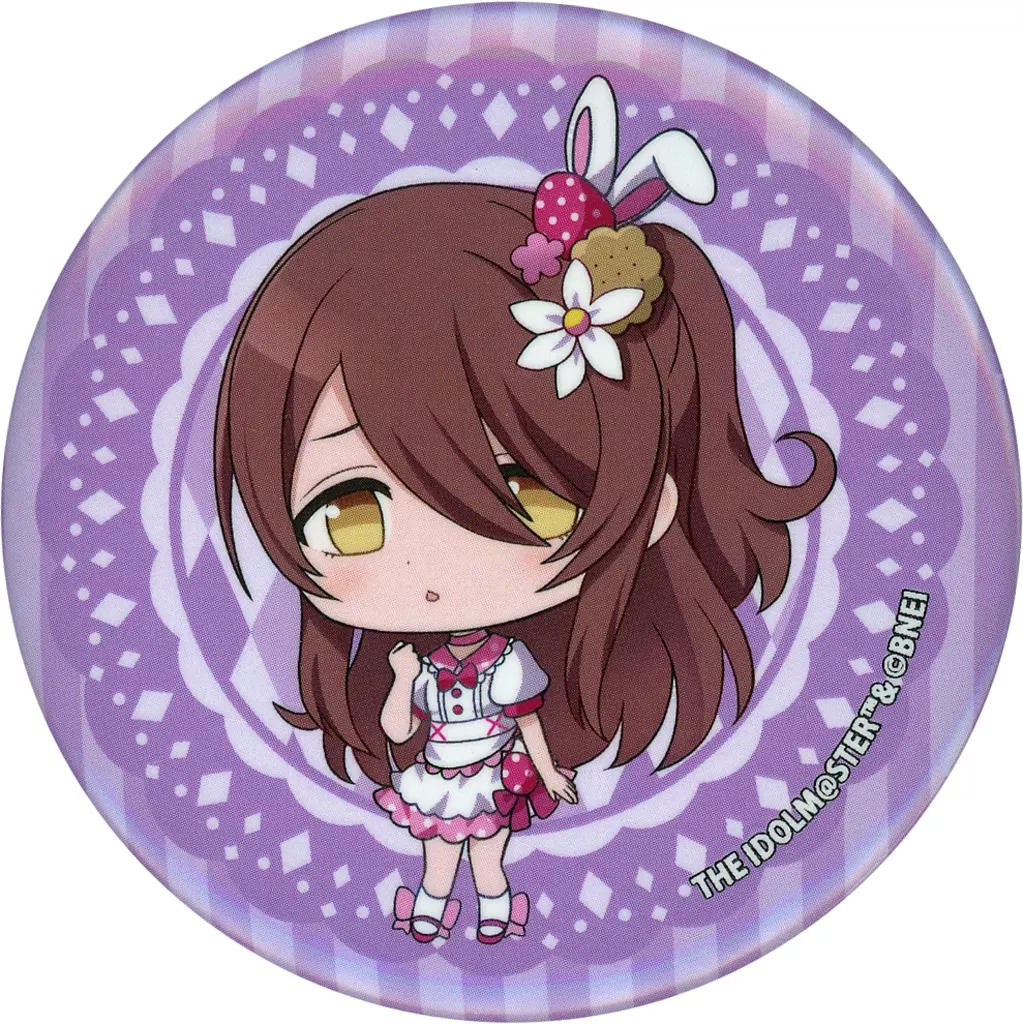 大崎甜花 「アイドルマスター シャイニーカラーズ×SMILE BASE CAFE 第二弾 Spring Rabbit Party ランダム缶バッジ BOX B」