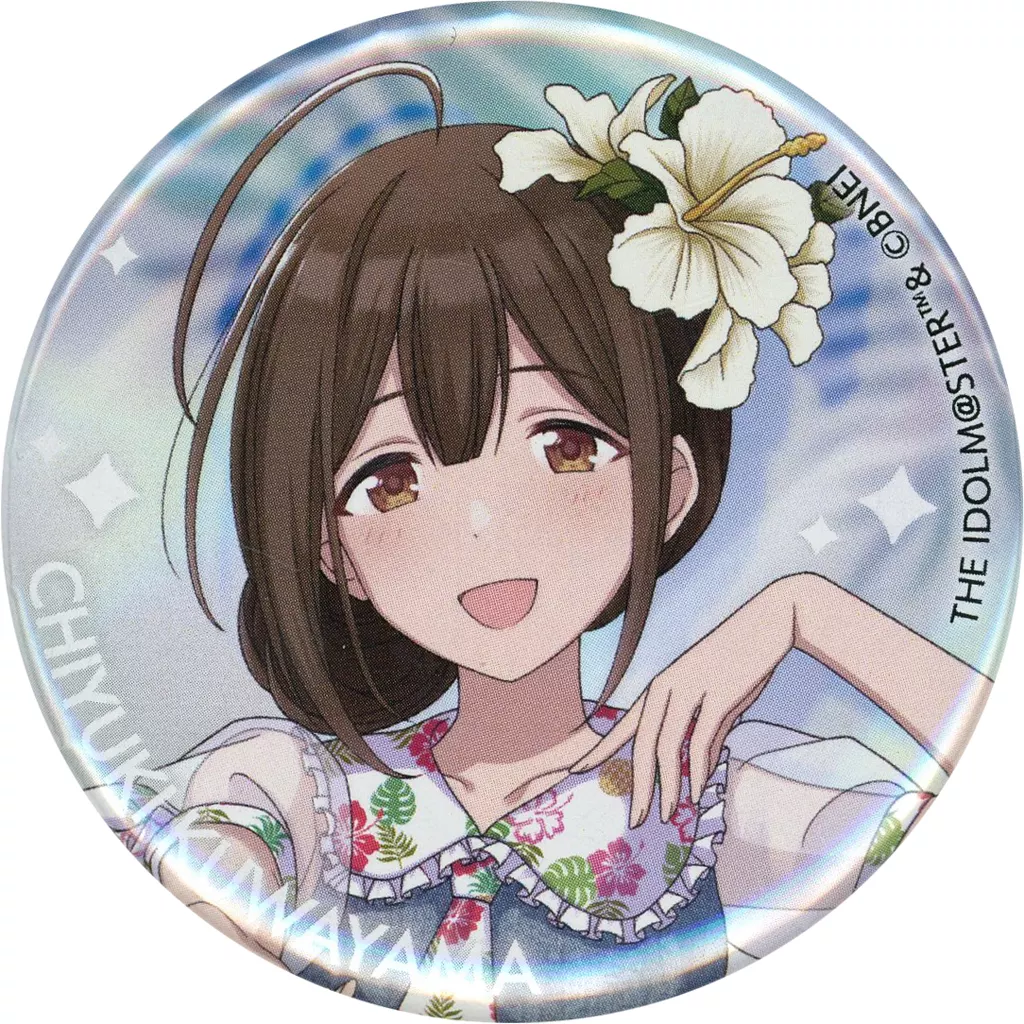 桑山千雪 「アイドルマスター シャイニーカラーズ×よみうりランド カンバッジ B tropical style」