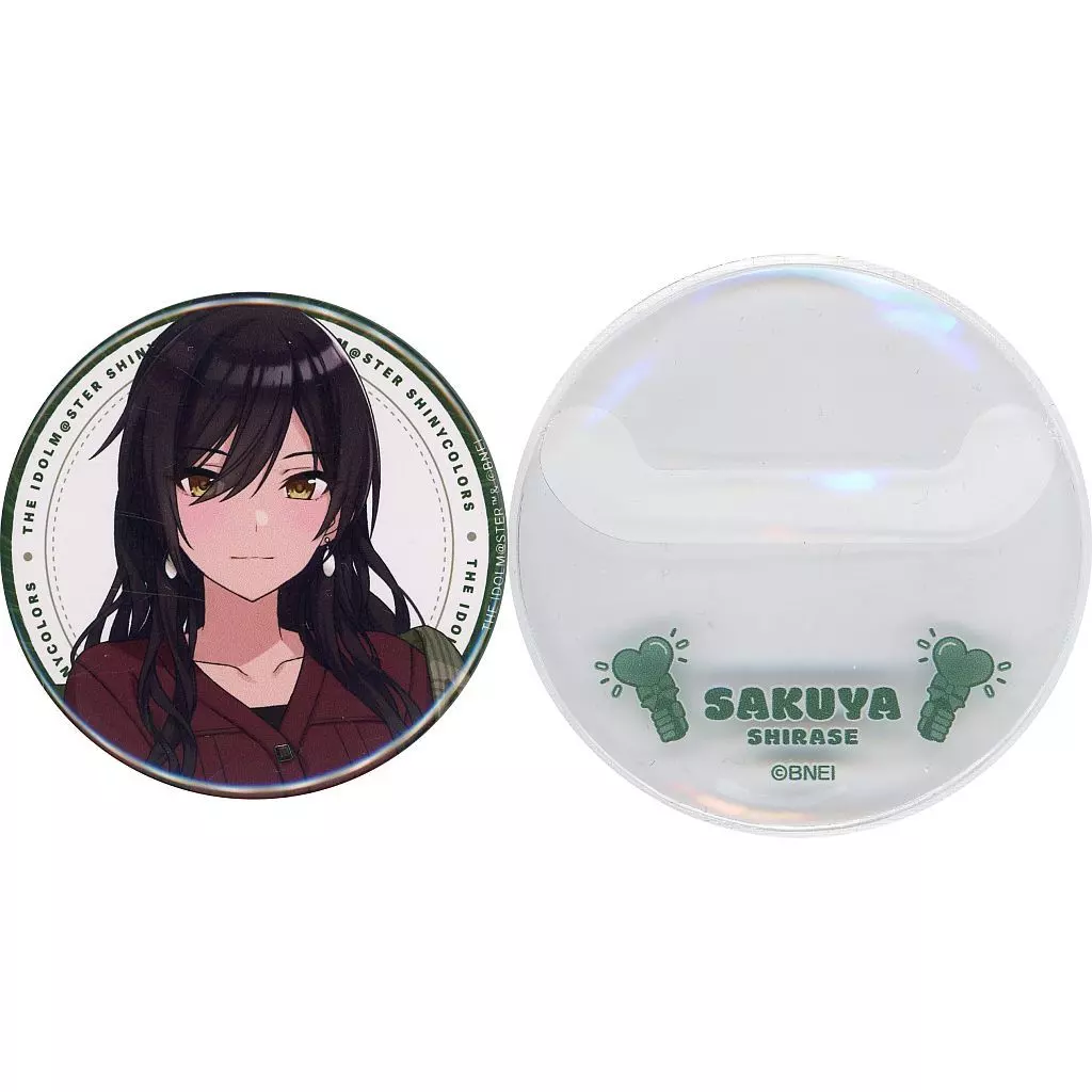 白瀬咲耶 「アイドルマスター シャイニーカラーズ 黛冬優子 POP UP SHOP ふゆコレクション トレーディングカバー付き缶バッジ ふゆコレクション」