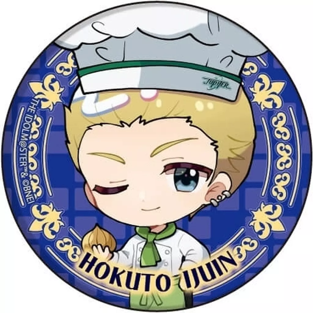 伊集院北斗 「缶バッジ アイドルマスター SideM 16.シェフver. ミニキャライラスト」