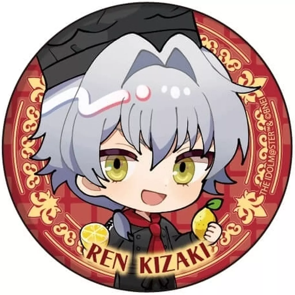 牙崎漣 「缶バッジ アイドルマスター SideM 16.シェフver. ミニキャライラスト」