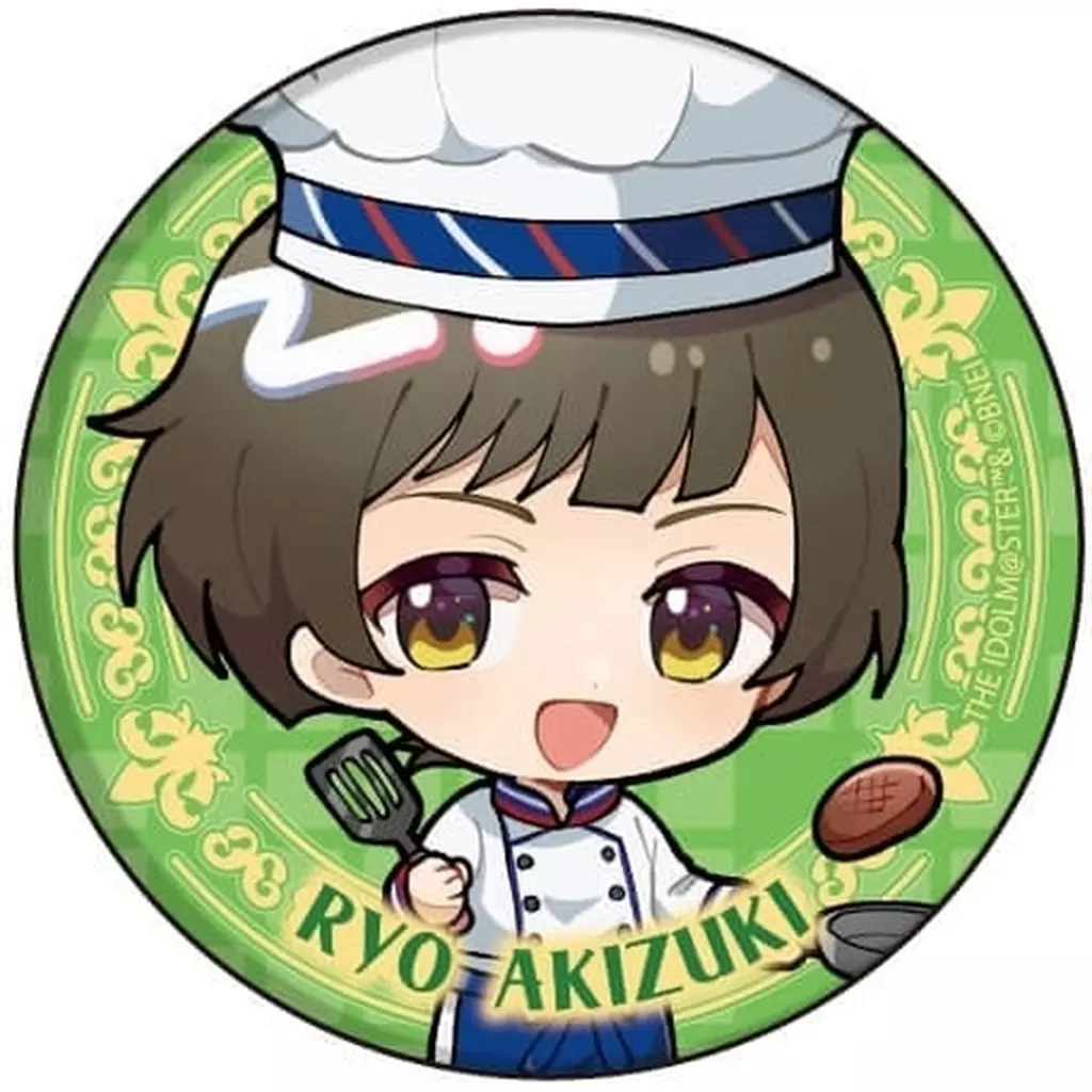 秋月涼 「缶バッジ アイドルマスター SideM 16.シェフver. ミニキャライラスト」