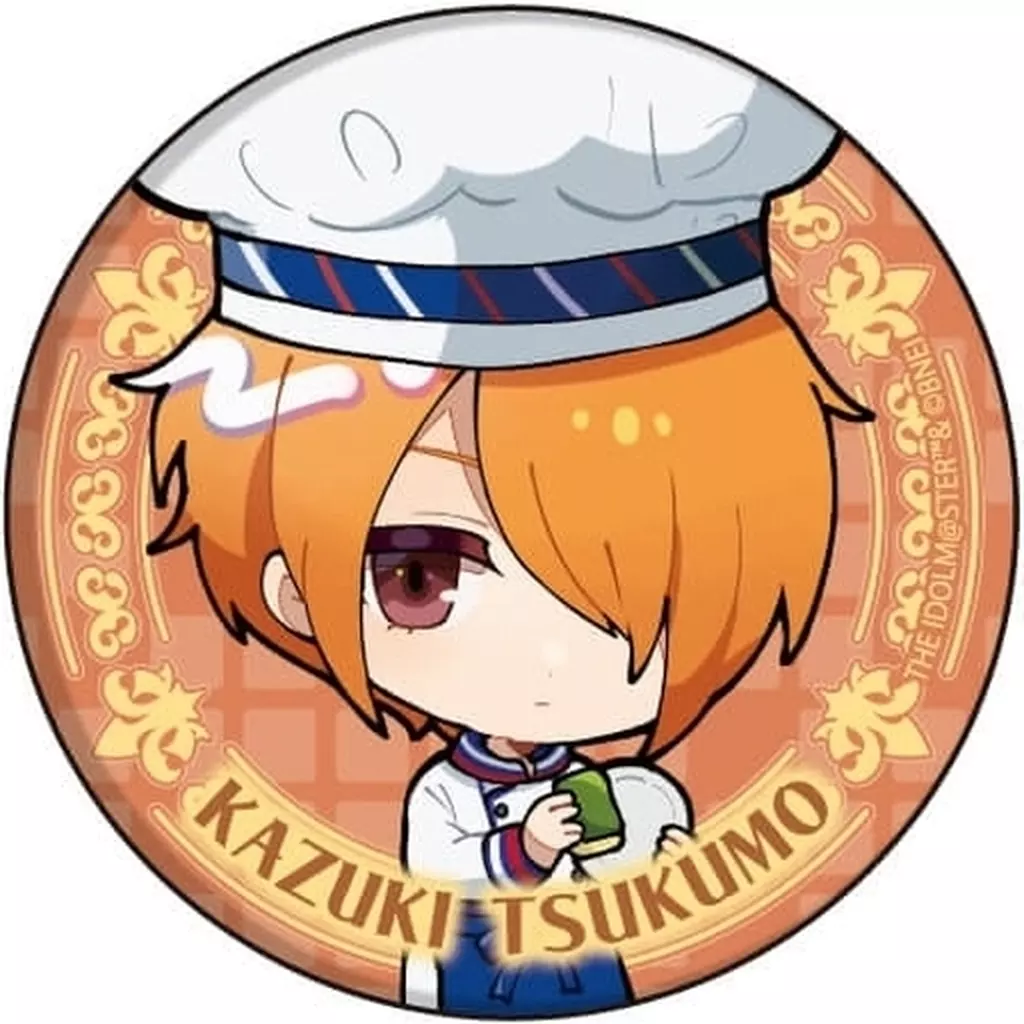 九十九一希 「缶バッジ アイドルマスター SideM 16.シェフver. ミニキャライラスト」
