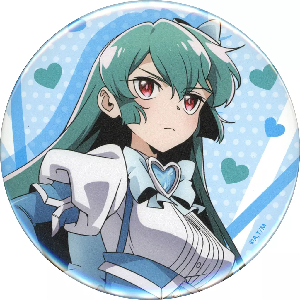 マジアアズール 缶バッジ 「くじ引き堂 魔法少女にあこがれて オンラインくじ」 D-5賞