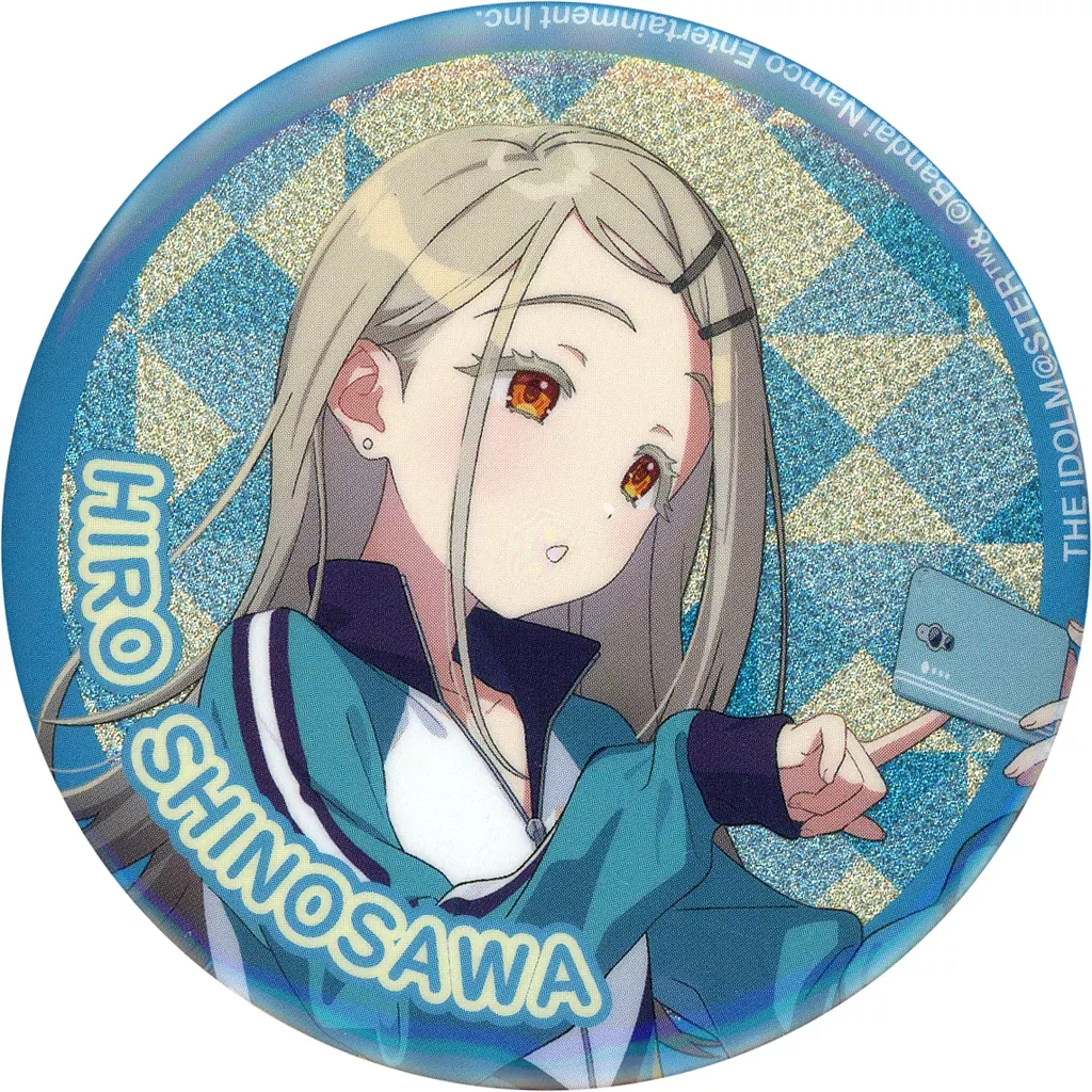 H.篠澤広 グリッター缶バッジ 「学園アイドルマスター」