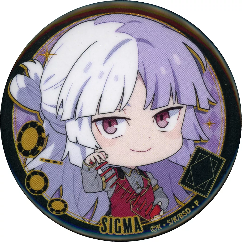 文豪ストレイドッグス シグマ RED缶バッジ 文豪ストレイドッグス 缶バッジセット／現代和装 シグマ: キャラグッズ