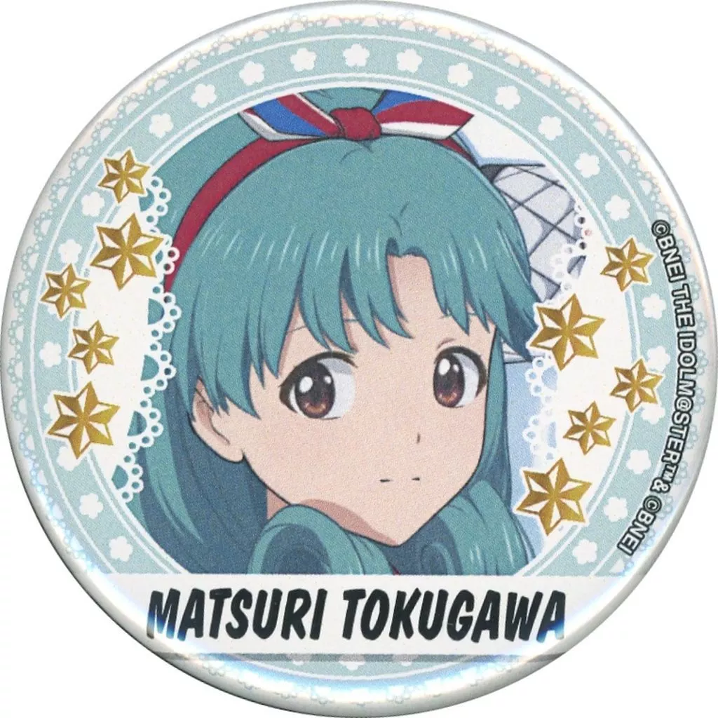 徳川まつり 公式缶バッジ 「アイドルマスター ミリオンライブ!展 ～Crossing Our MILLION LIKE!～」